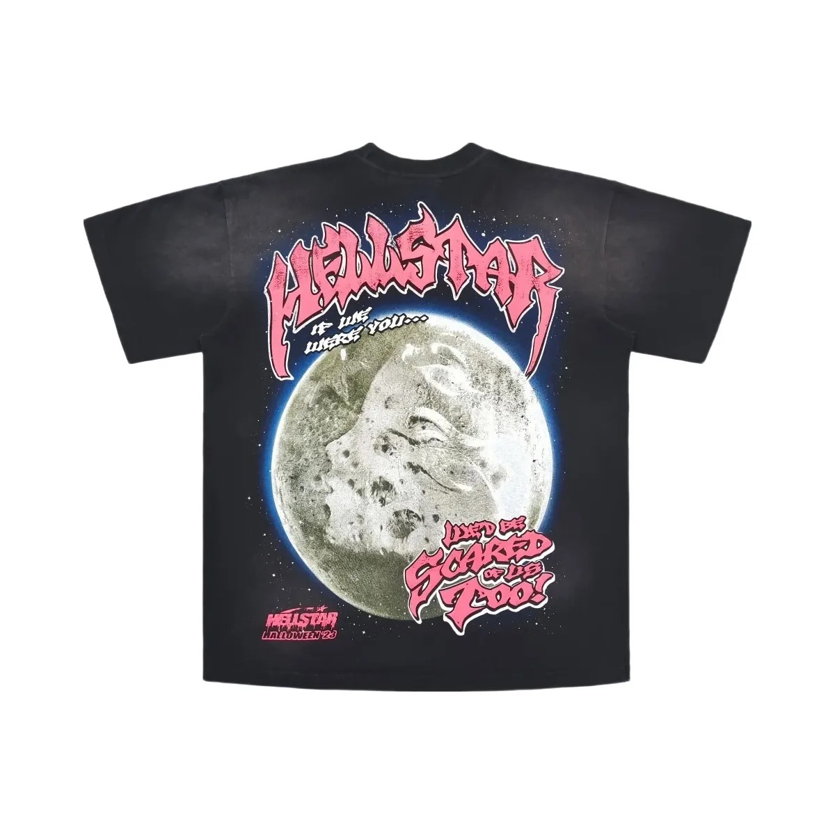 Hellstar Studios Basic T Shirt Black - HypeFly India View 2