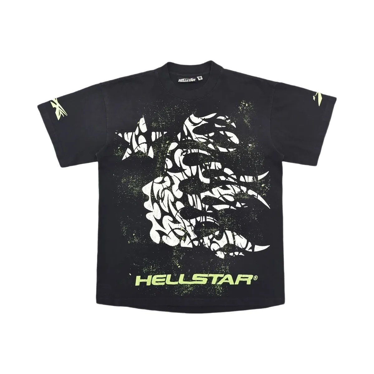 Hellstar Thorn T Shirt Green - HypeFly India View 1