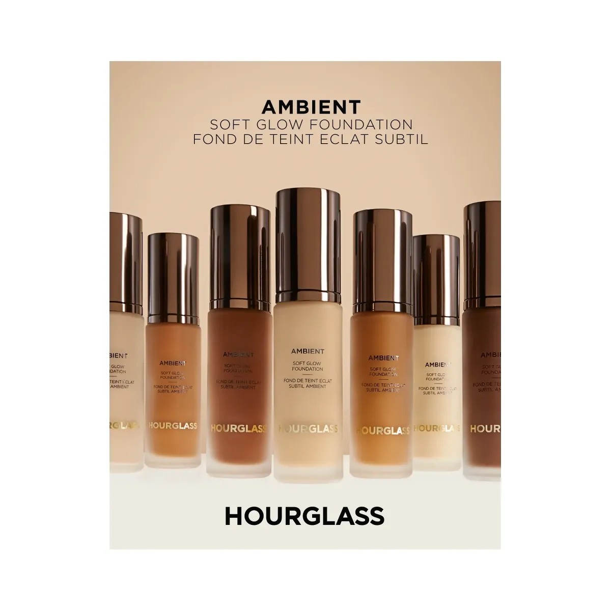 Hourglass Ambient Soft Glow Foundation Sample Card - 2024 - HypeFly India View 1