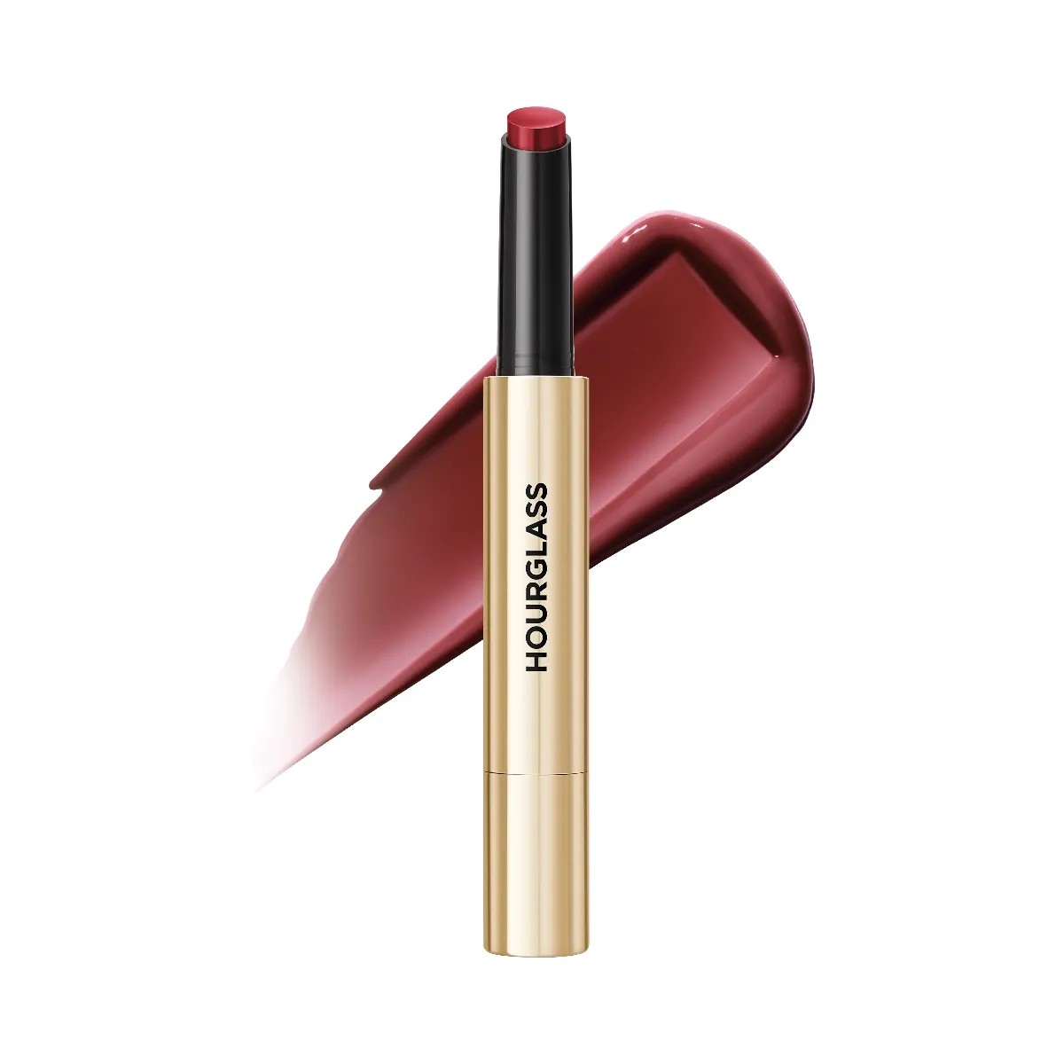 Hourglass Phantom Volumizing Glossy Balm Impulse 130 - Deep Red - HypeFly India View 1
