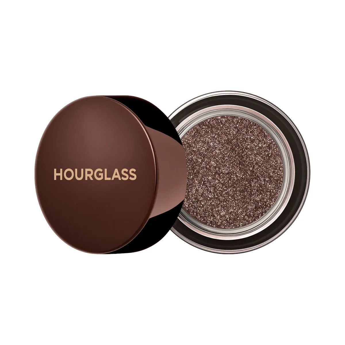 Hourglass Scattered Light Glitter Eyeshadow Smoke - Taupe - HypeFly India View 1