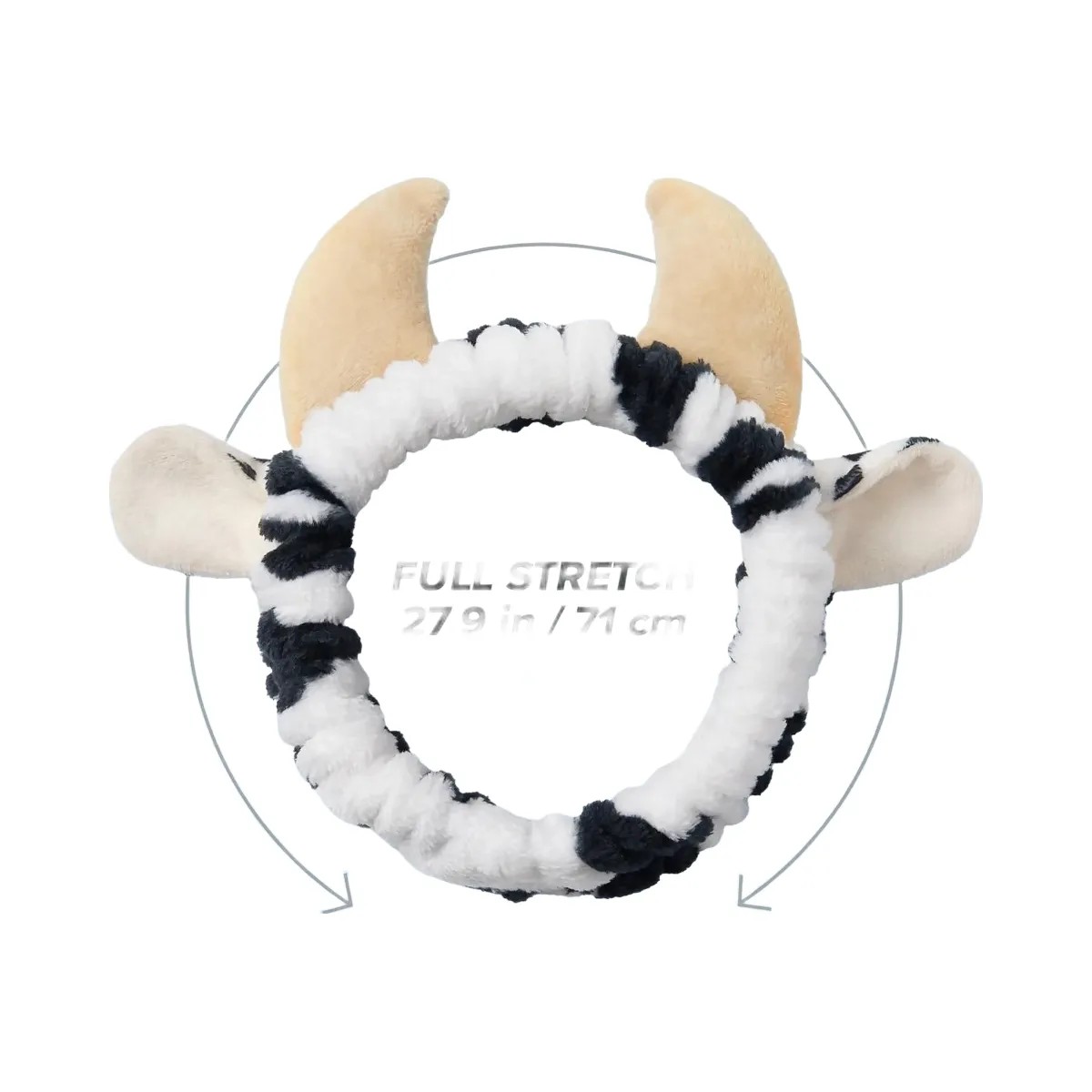 I Dew Care Cow Beauty Routine Spa Headband - HypeFly India View 2