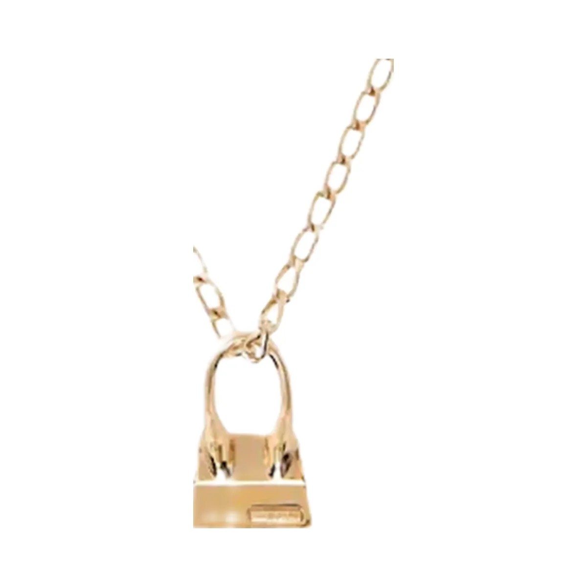 Jacquemus Le Collier Chiquito Necklace Light Gold - HypeFly India View 1