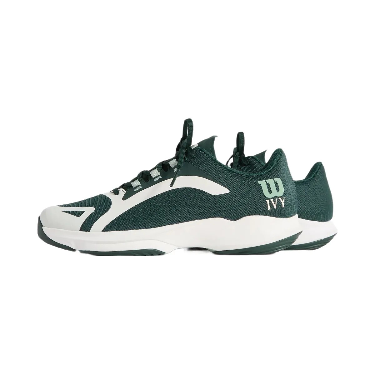 Kith Ivy x Wilson Hurakn Pro RS - Pine Grove / White / Aqua Gray - HypeFly India View 4