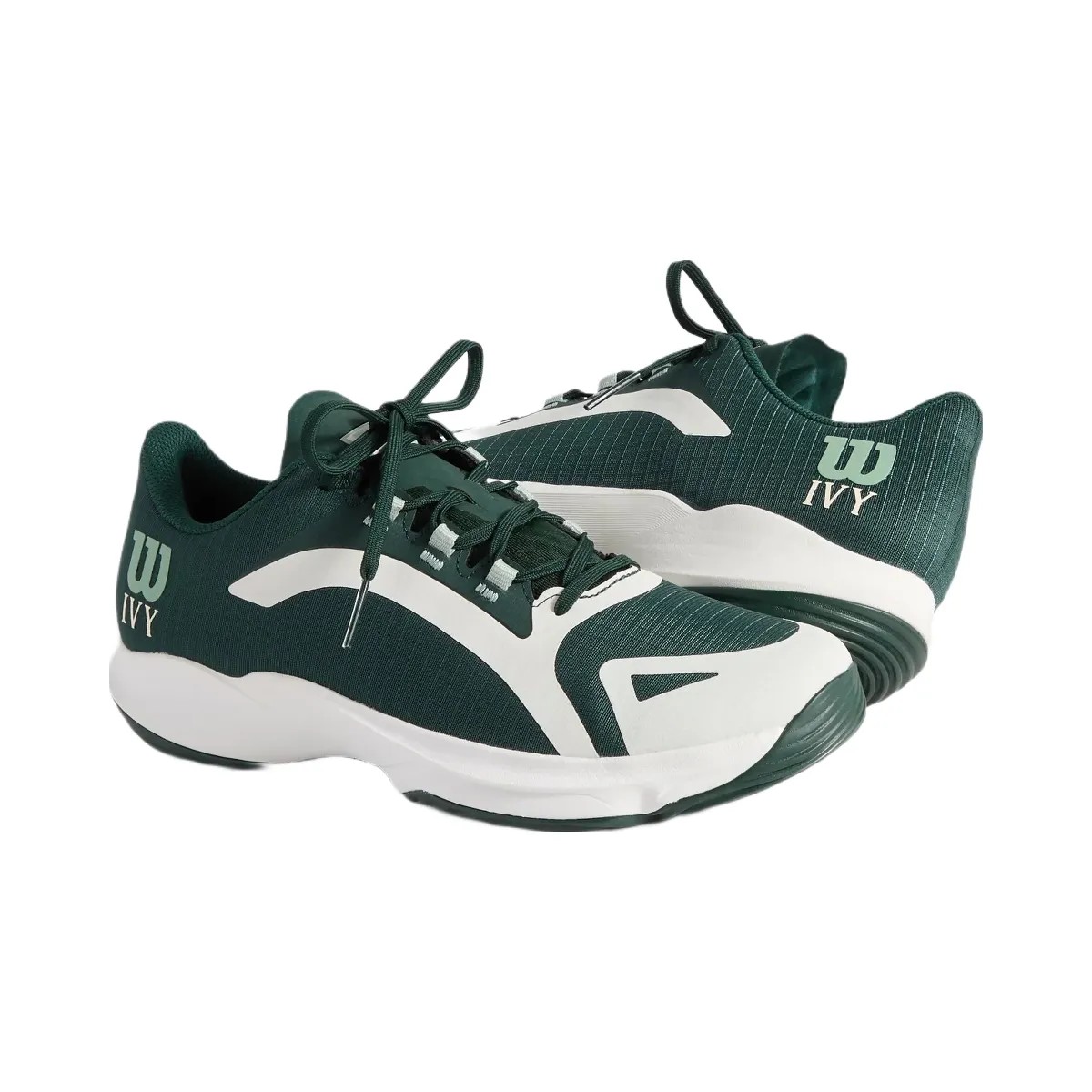 Kith Ivy x Wilson Hurakn Pro RS - Pine Grove / White / Aqua Gray - HypeFly India View 6