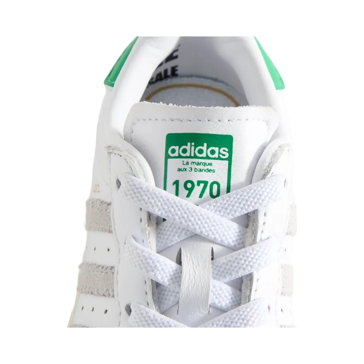 Kith Kids Classics x adidas Originals TD Superstar - White / Fairway Green - HypeFly India View 6