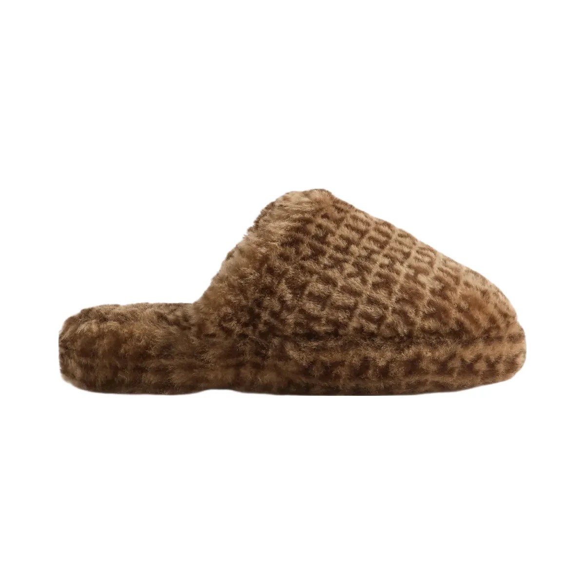 Kith Monogram Shearling Slippers - Legacy - HypeFly India View 1