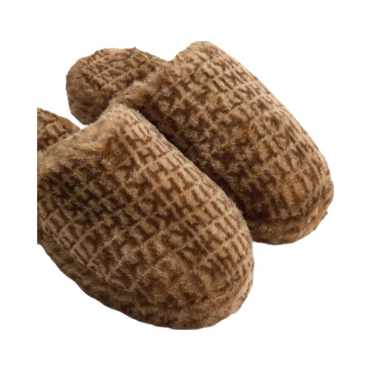 Kith Monogram Shearling Slippers - Legacy - HypeFly India View 3