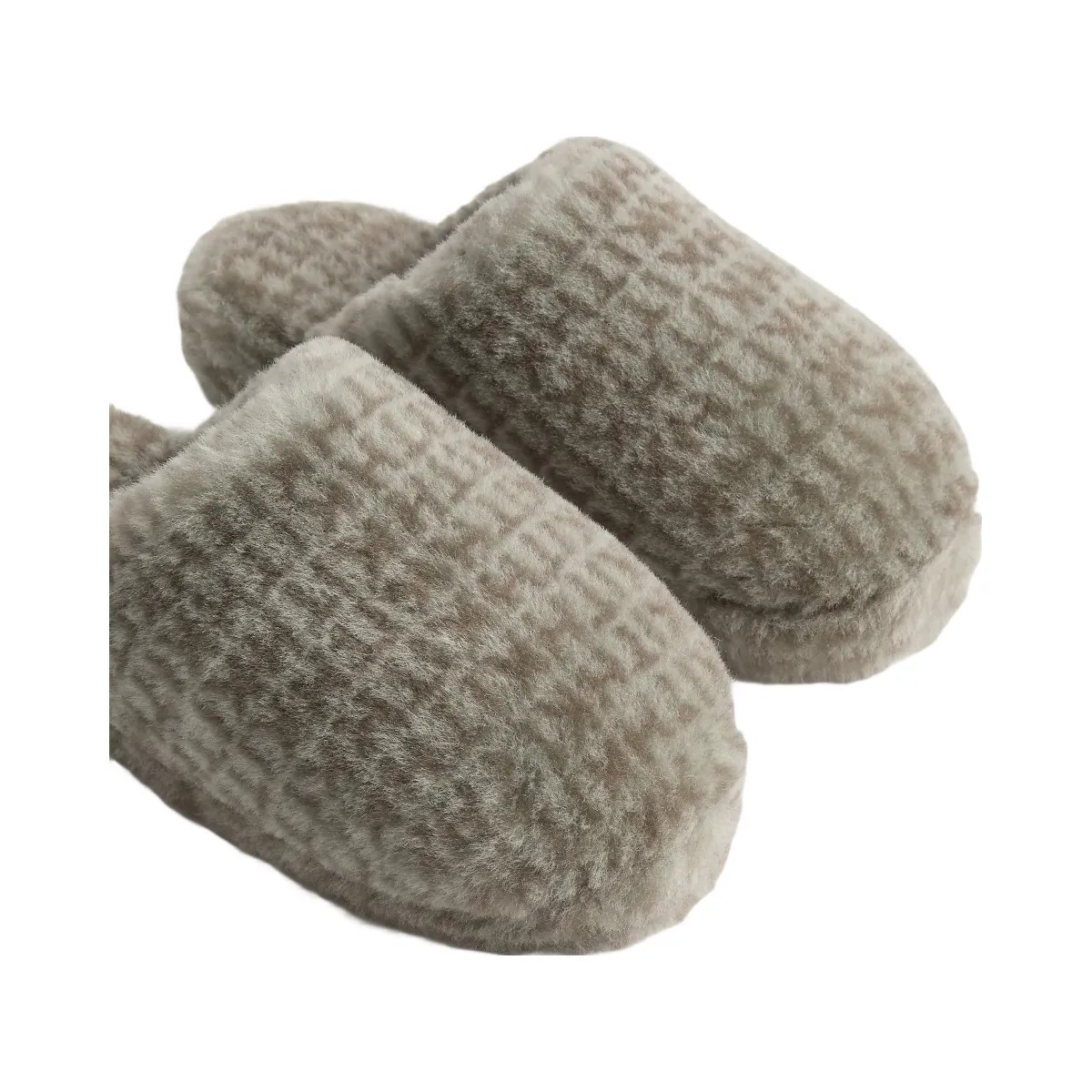 Kith Monogram Shearling Slippers - Palais - HypeFly India View 3