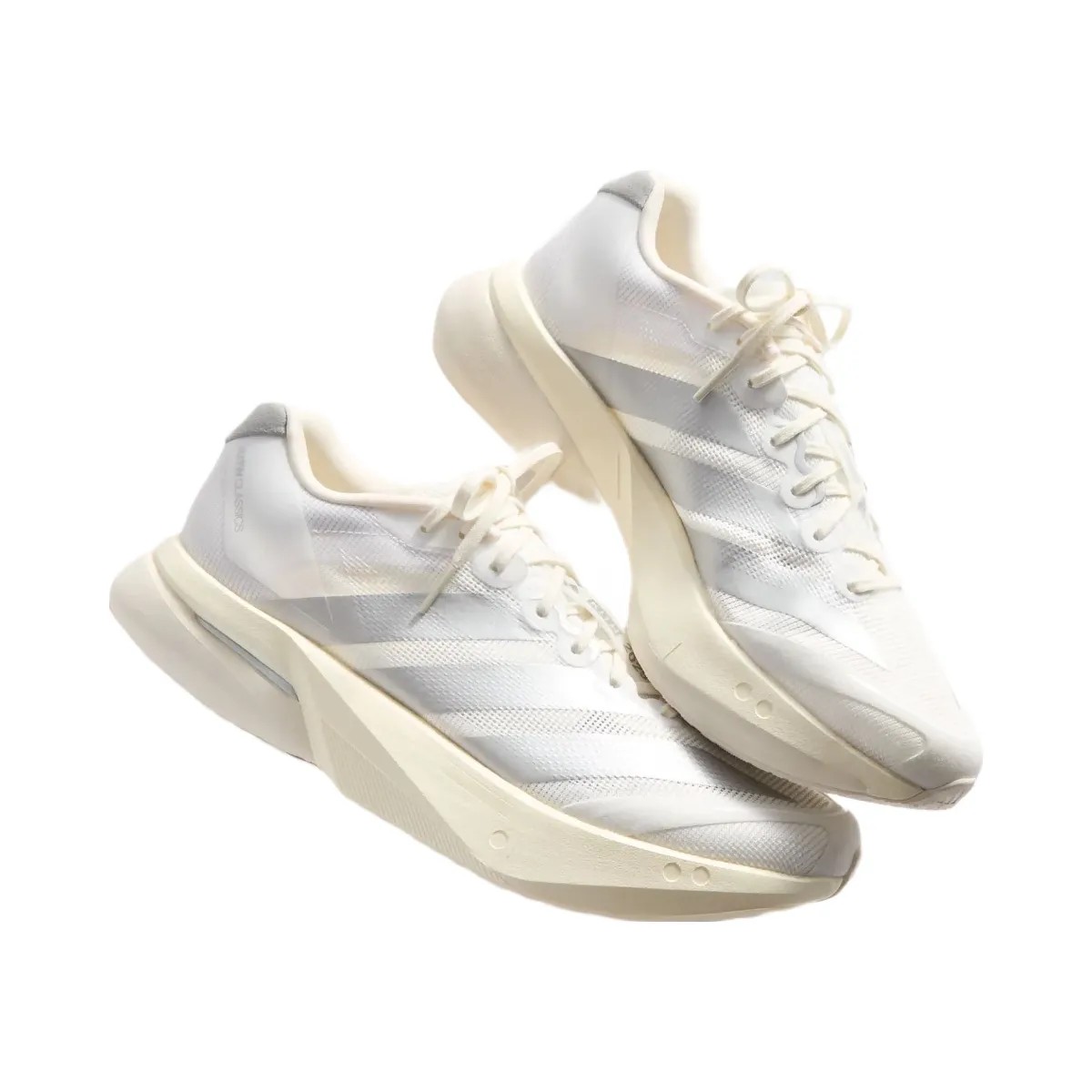Kith x adidas Adizero Boston 13 - White / Silver Metallic / Grey - HypeFly India View 6