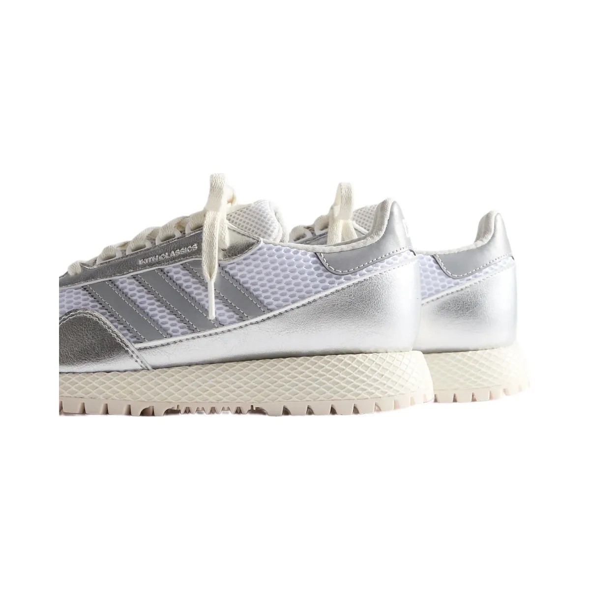 Kith x adidas New York - White / Navy Blazer / Silver Metallic - HypeFly India View 3