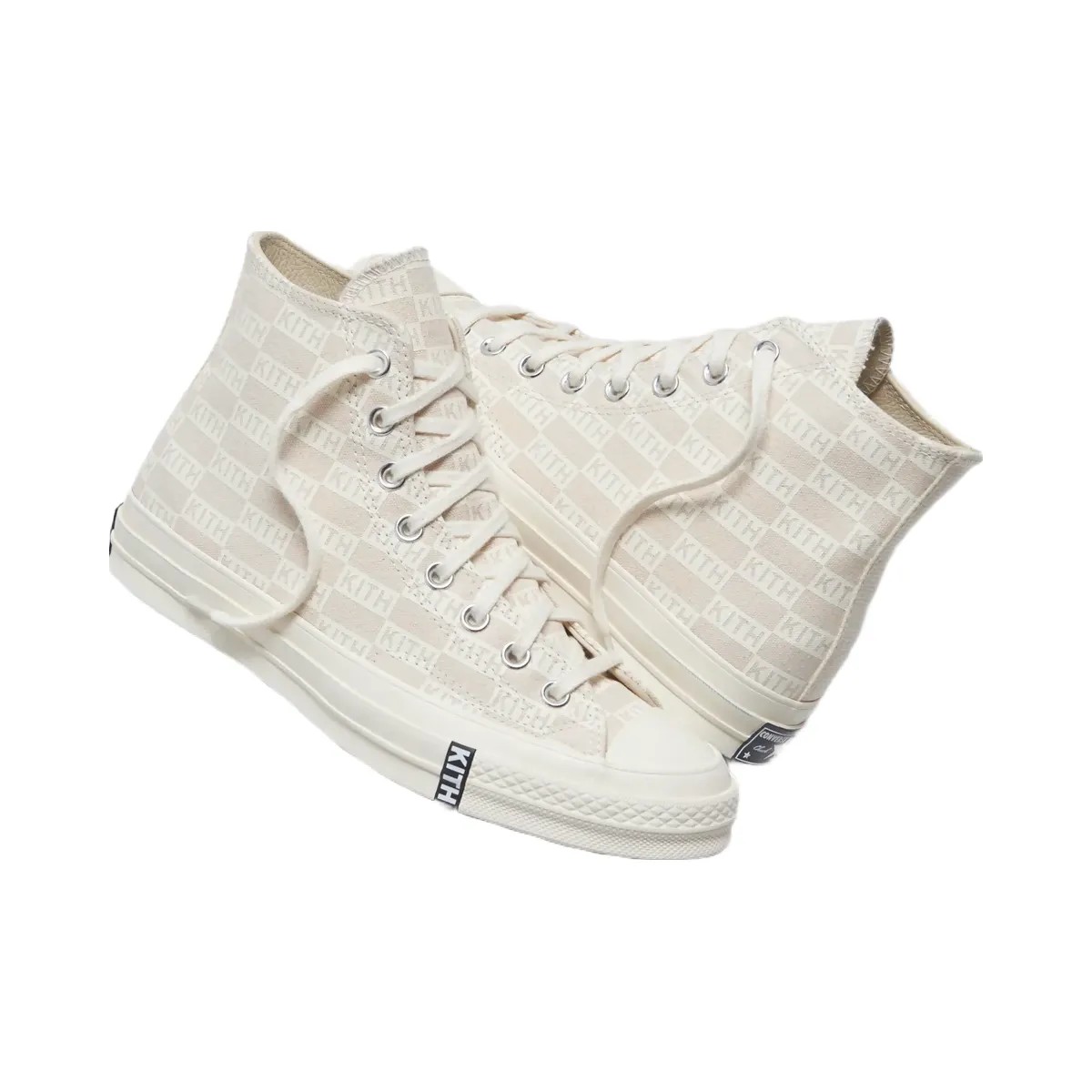 Kith x Converse Chuck Taylor All Star 1970 - Parchment AOP - HypeFly India View 4