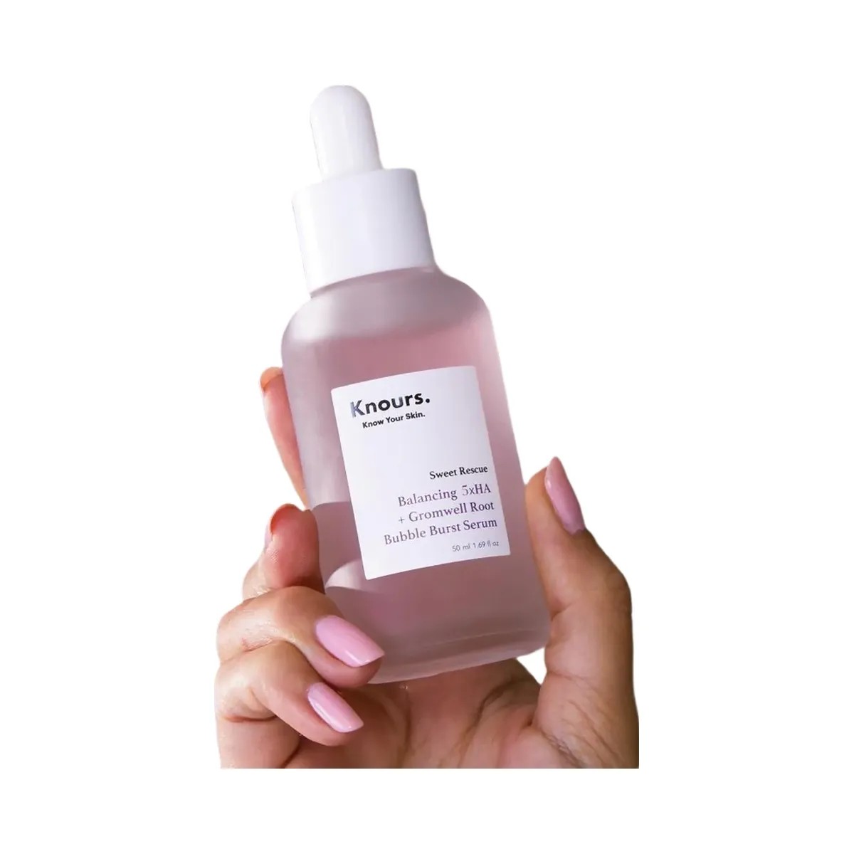 Knours Balancing 5xHA + Gromwell Root Bubble Burst Serum - HypeFly India View 4
