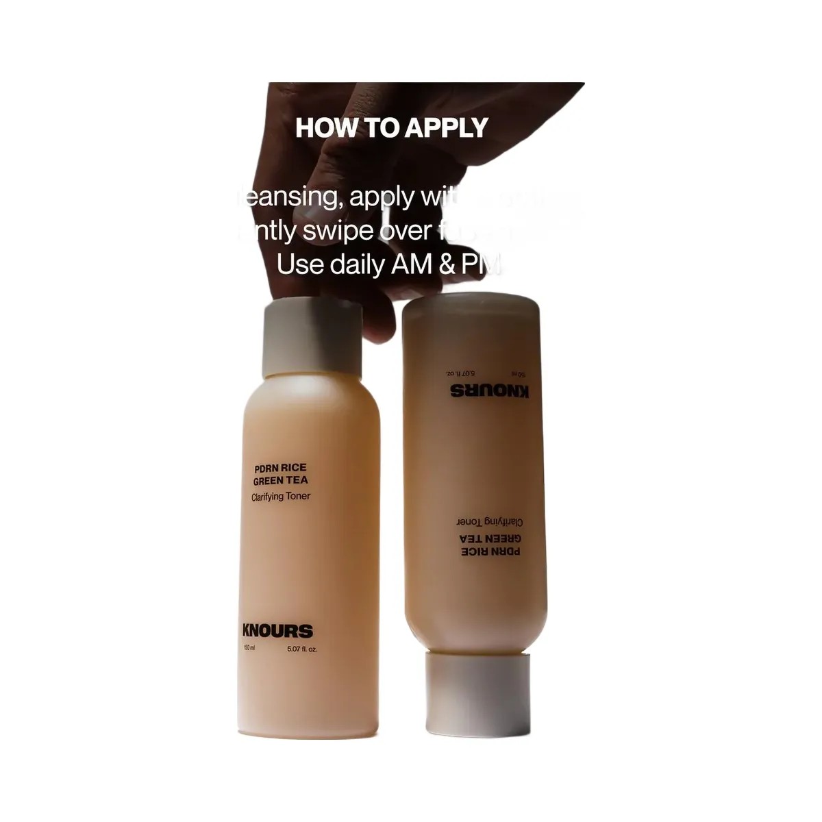 Knours PDRN Rice & Green Tea Clarifying Toner - HypeFly India View 5