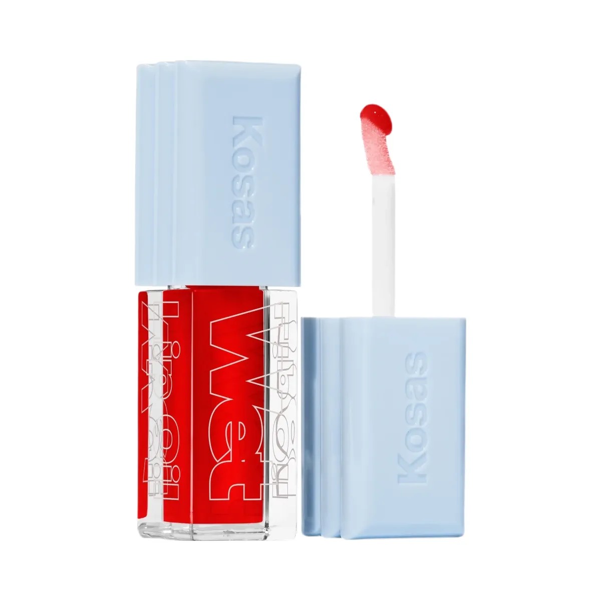 Kosas Wet Lip Oil Gloss "Sheer Cherry Red" - HypeFly India View 1