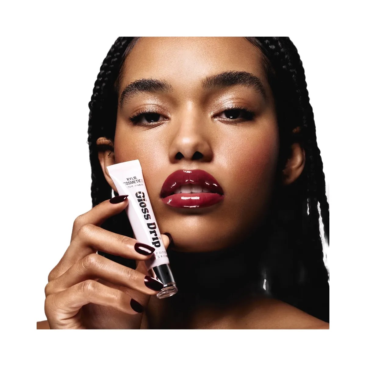 Kylie Gloss Drip Wine Kisses - HypeFly India View 5