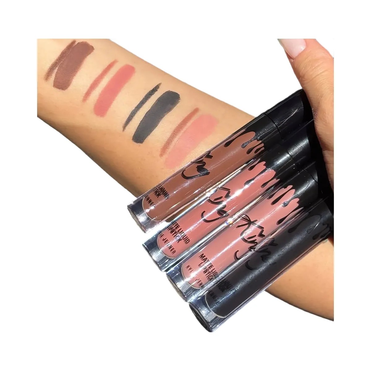 Kylie King Matte Lip Kit True Black - HypeFly India View 5