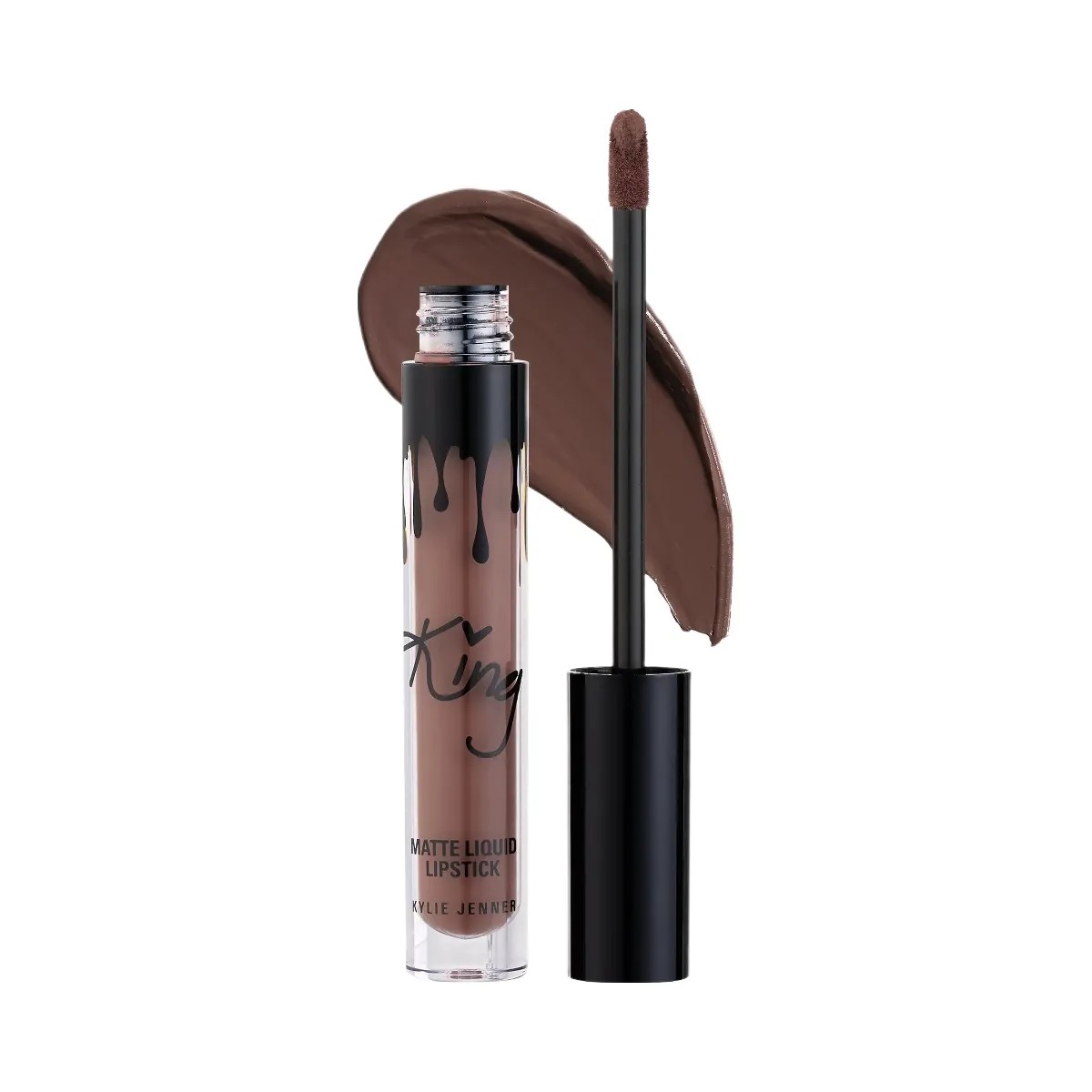 Kylie King Matte Lip Kit Warm Rose Lipstick & Deep Warm Rose Lip lLner - HypeFly India View 5