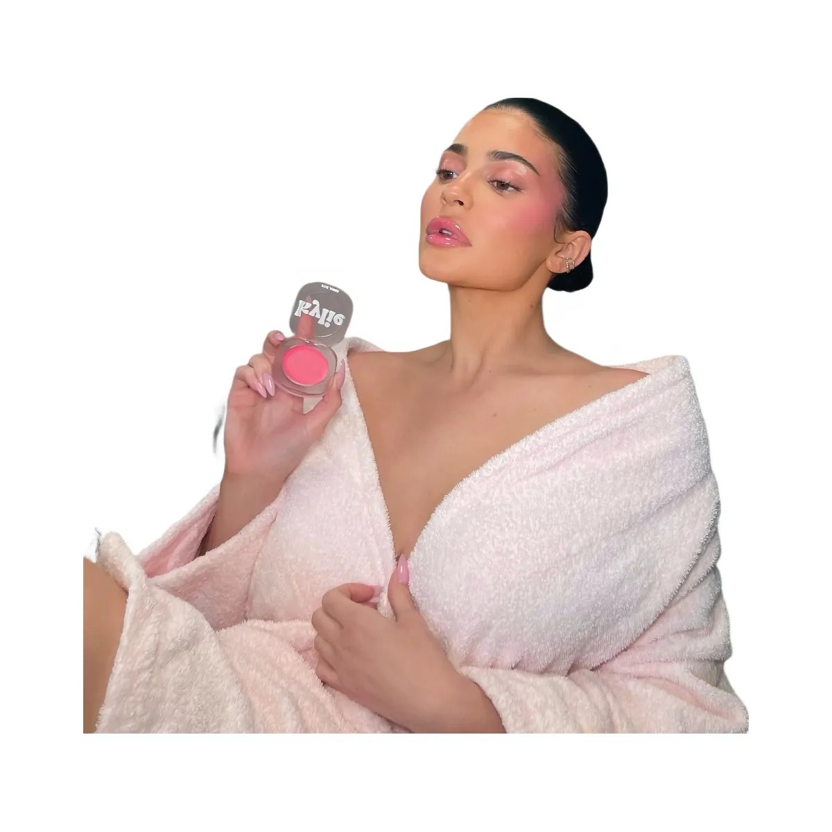 Kylie Lip & Cheek Glow Balm Medium Pink - HypeFly India View 3