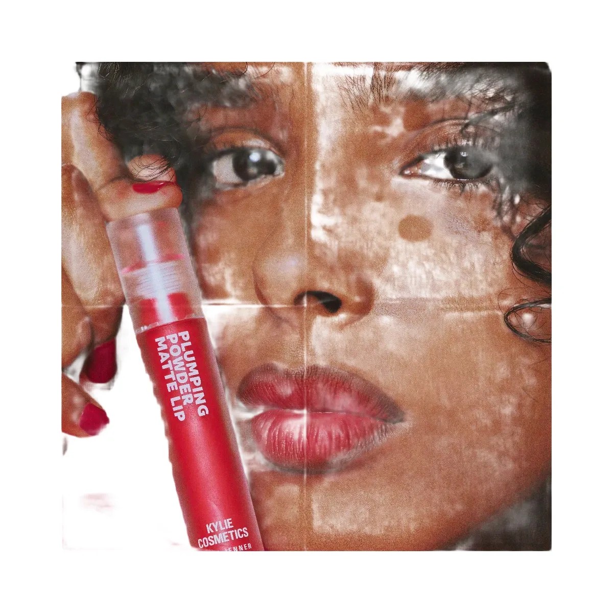 Kylie Plumping Powder Matte Lip Deep Blue Red - HypeFly India View 4