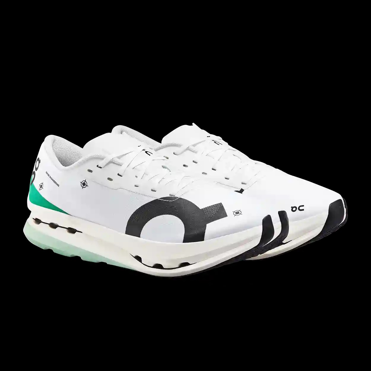 On Running Cloudboom Echo 3 Undyed-White Mint - HypeFly India View 3