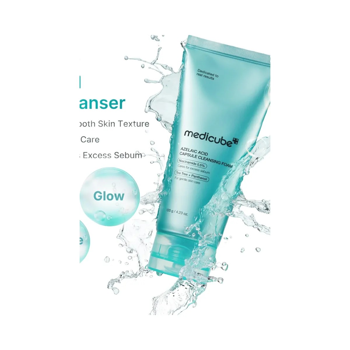 Medicube Azelaic Acid Capsule Foam Cleanser - HypeFly India View 2