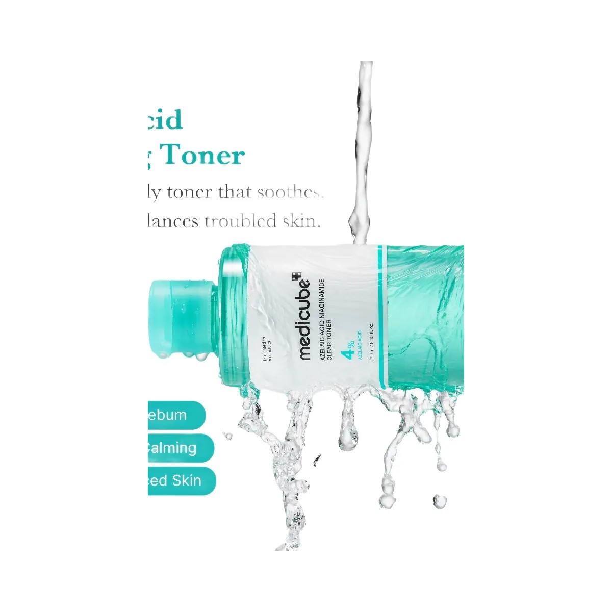 Medicube Azelaic Acid Niacinamide Clarifying Toner - HypeFly India View 2