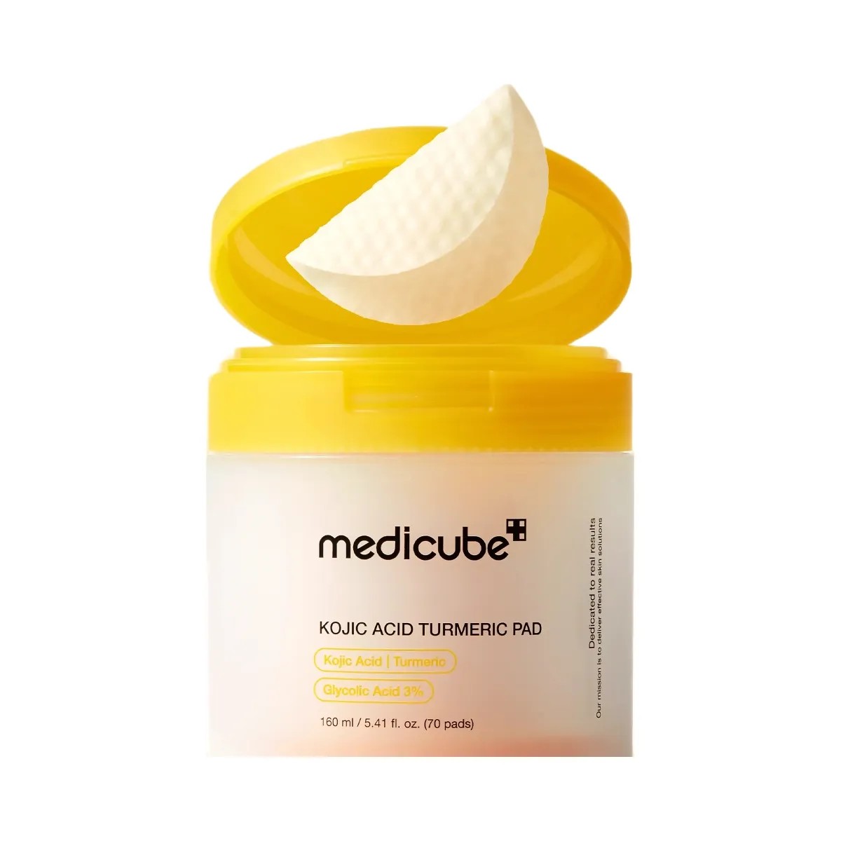Medicube Kojic Acid Tumeric Toner Pad - HypeFly India View 2