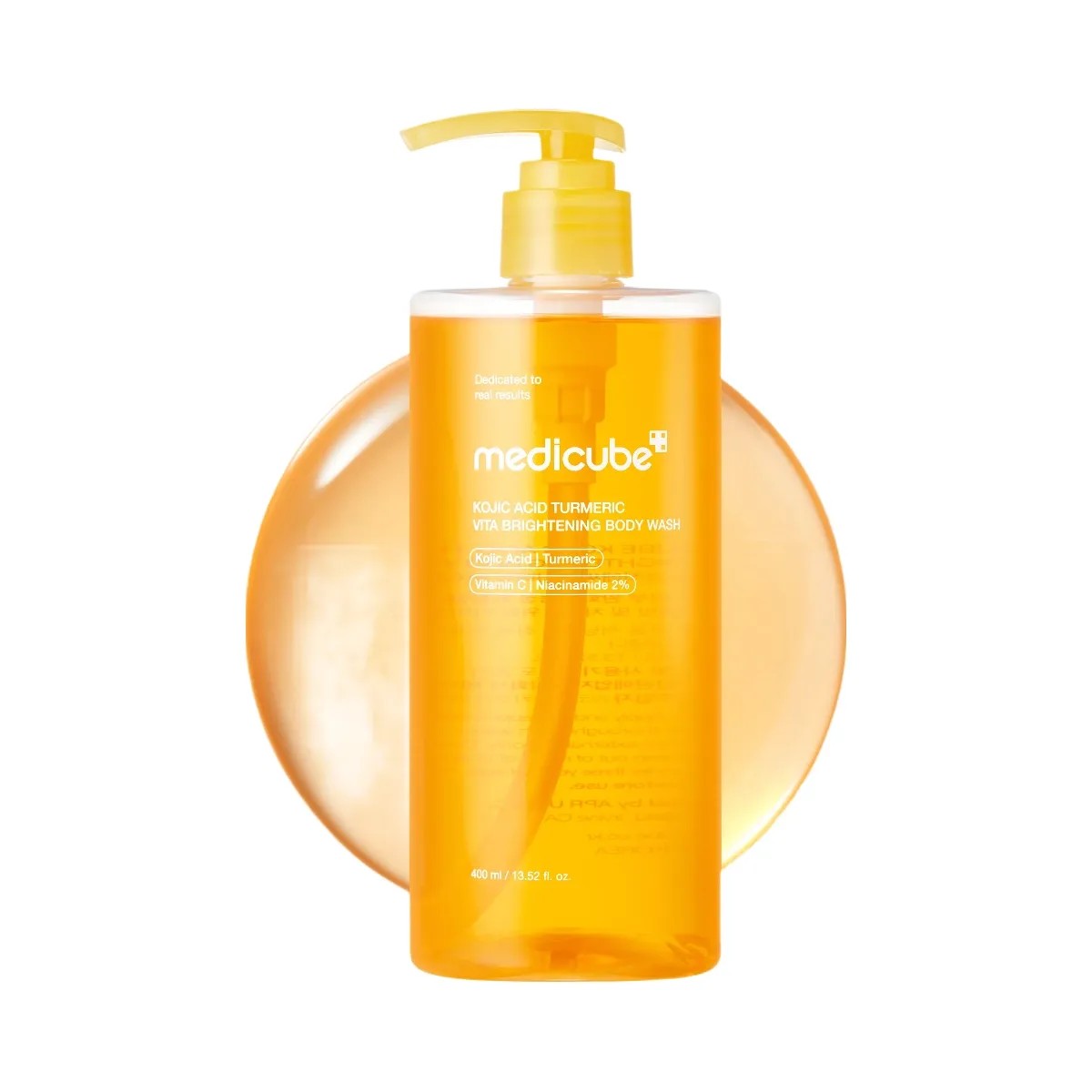 Medicube Kojic Acid Turmeric Brightening Body Wash - HypeFly India View 1