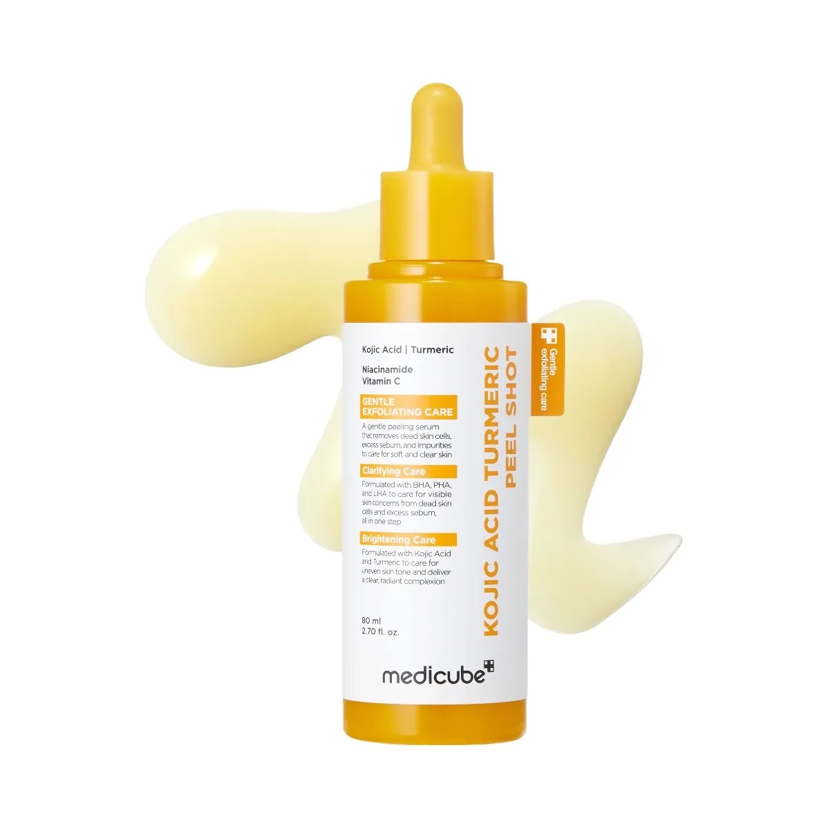 Medicube Kojic Acid Turmeric Peel Shot - HypeFly India View 1