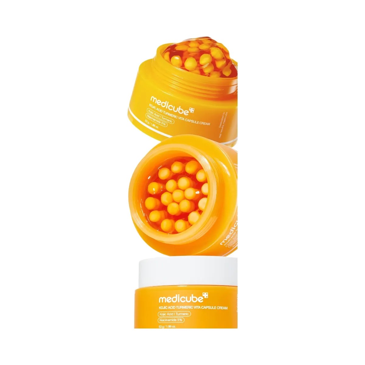 Medicube Kojic Acid Turmeric Vita Capsule Cream - HypeFly India View 3
