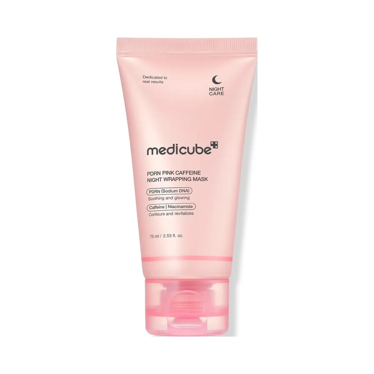 medicube PDRN Pink Caffeine Night Wrapping Mask - HypeFly India View 1