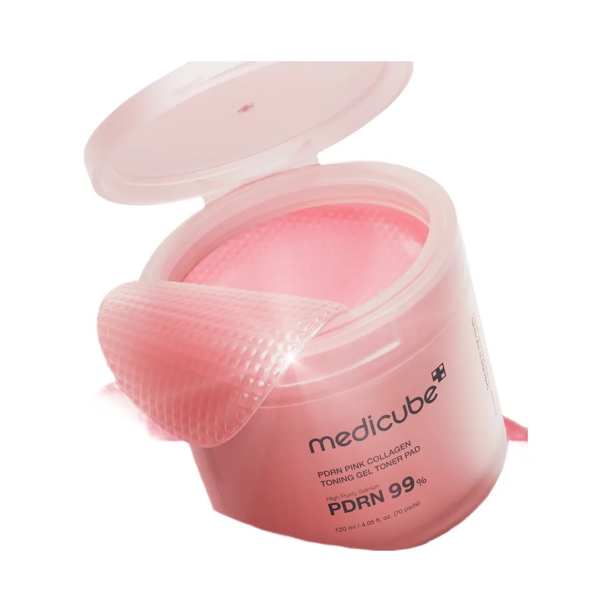 Medicube PDRN Pink Collagen Gel Toner Pad - HypeFly India View 2