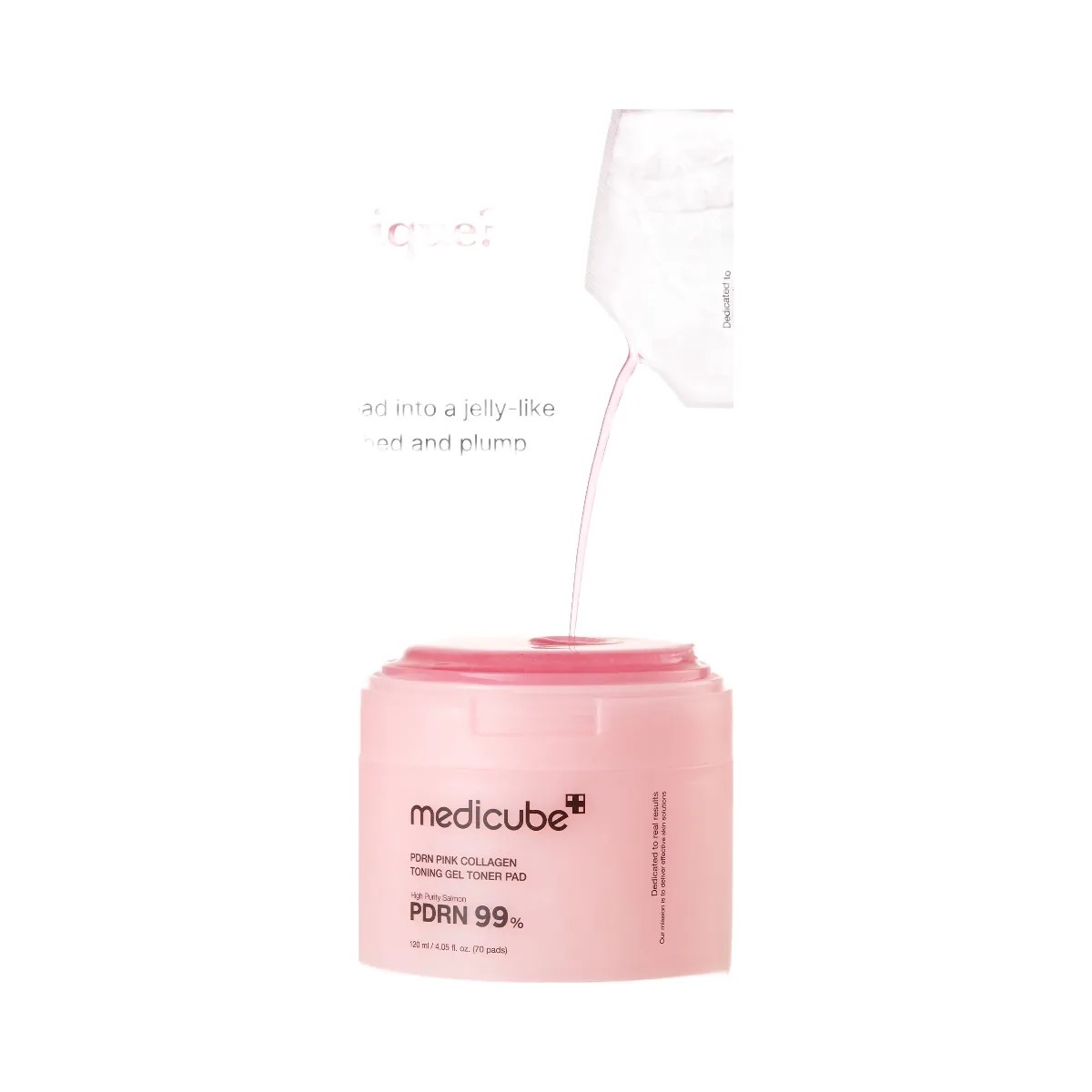Medicube PDRN Pink Collagen Gel Toner Pad - HypeFly India View 3