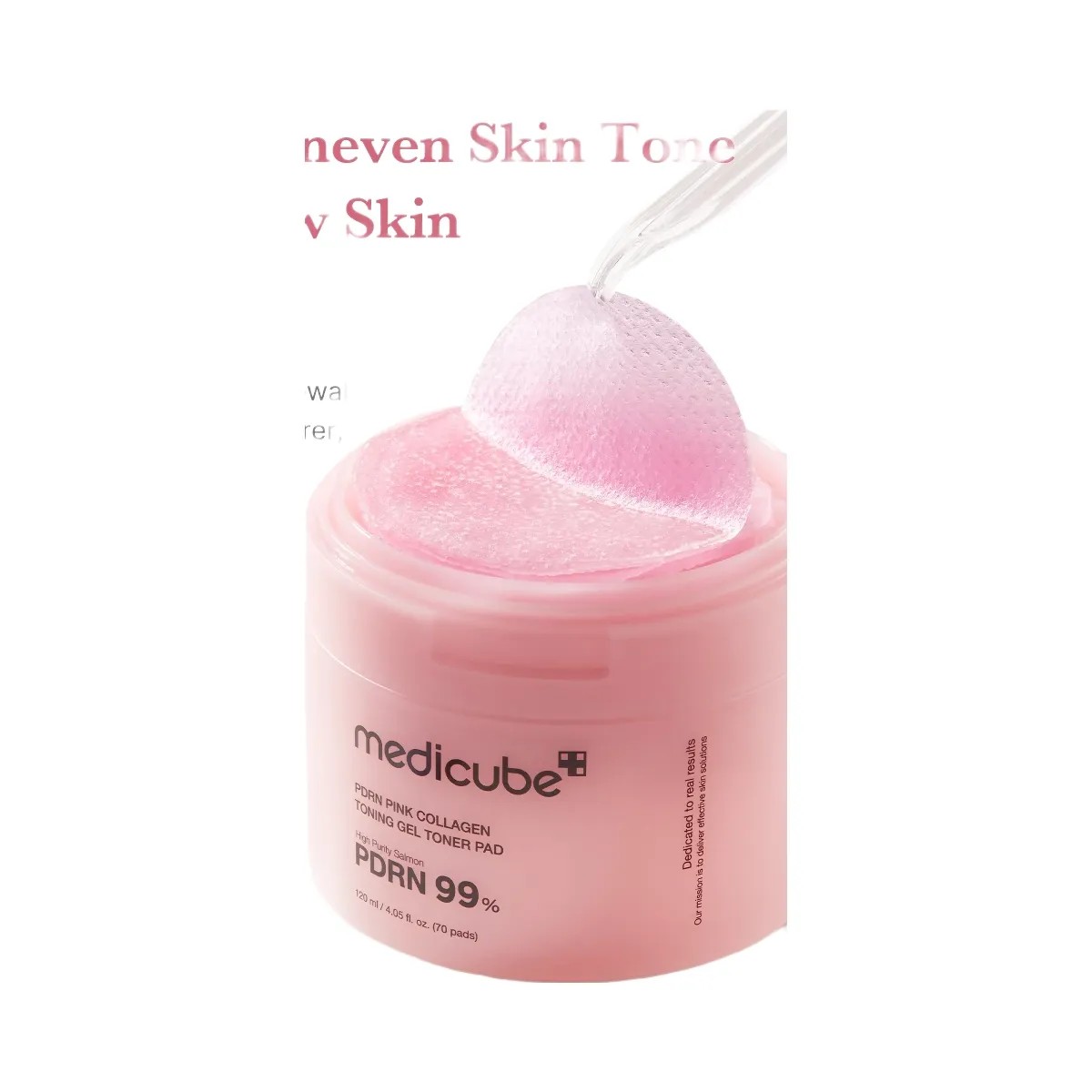 Medicube PDRN Pink Collagen Gel Toner Pad - HypeFly India View 4
