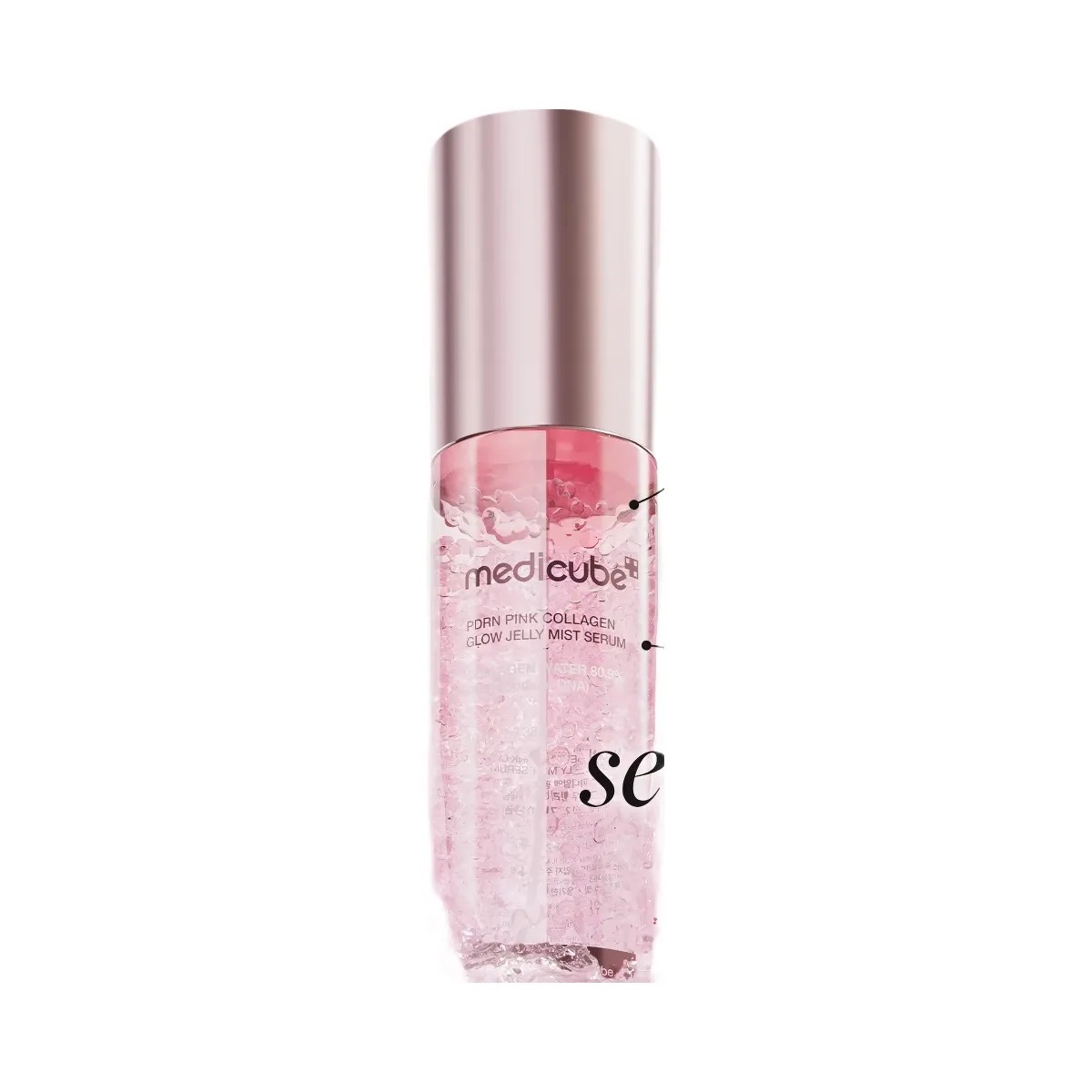 Medicube PDRN Pink Collagen Glow Jelly Mist Serum - HypeFly India View 2