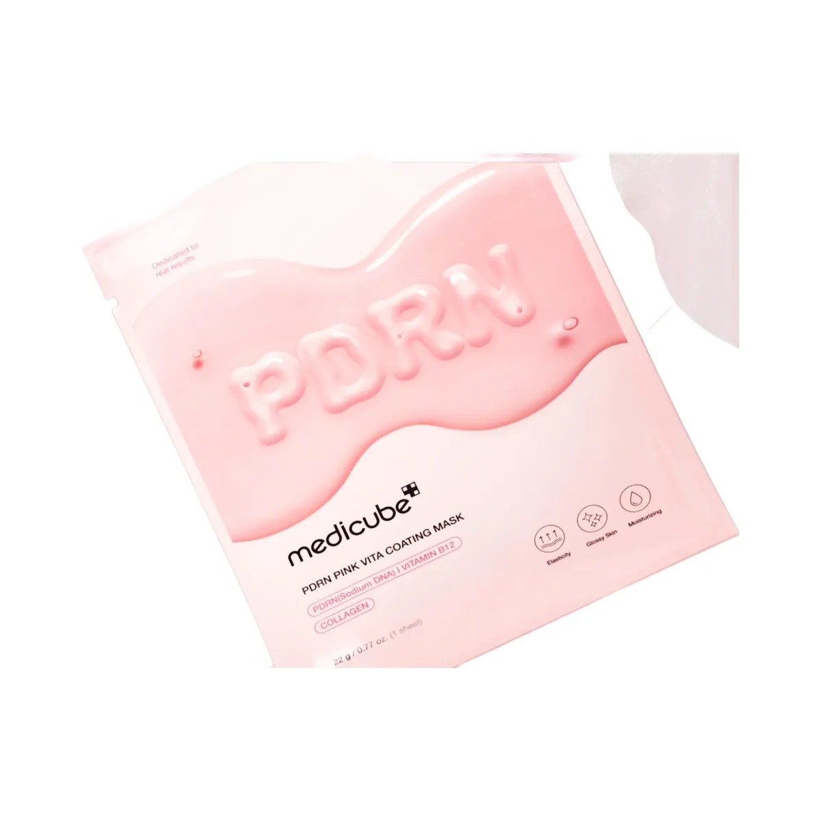 Medicube PDRN Pink Vita Coating Sheet Mask - HypeFly India View 2