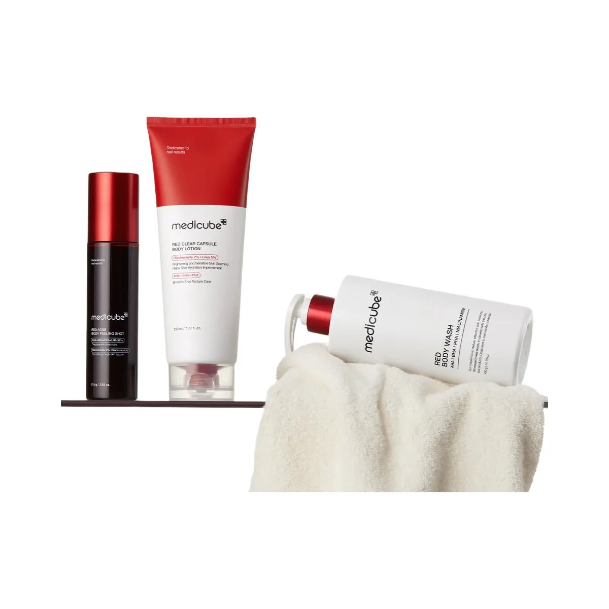 Medicube Red Glow Body Essentials - HypeFly India View 5