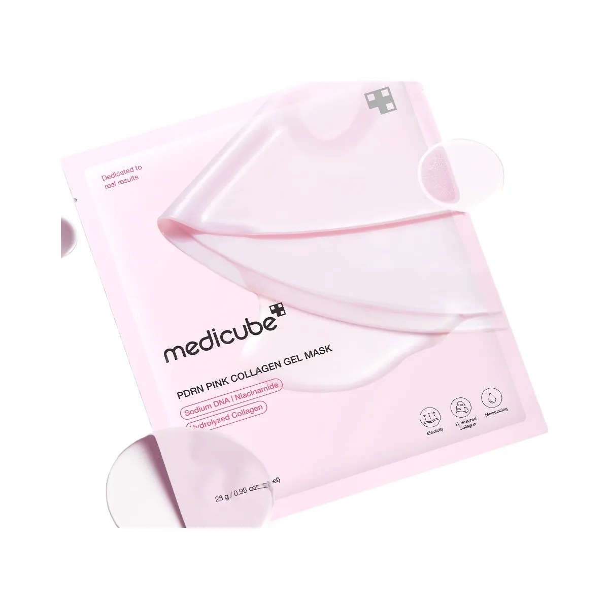 Medicube Salmon PDRN Pink Collagen Jelly Gel Mask - HypeFly India View 2