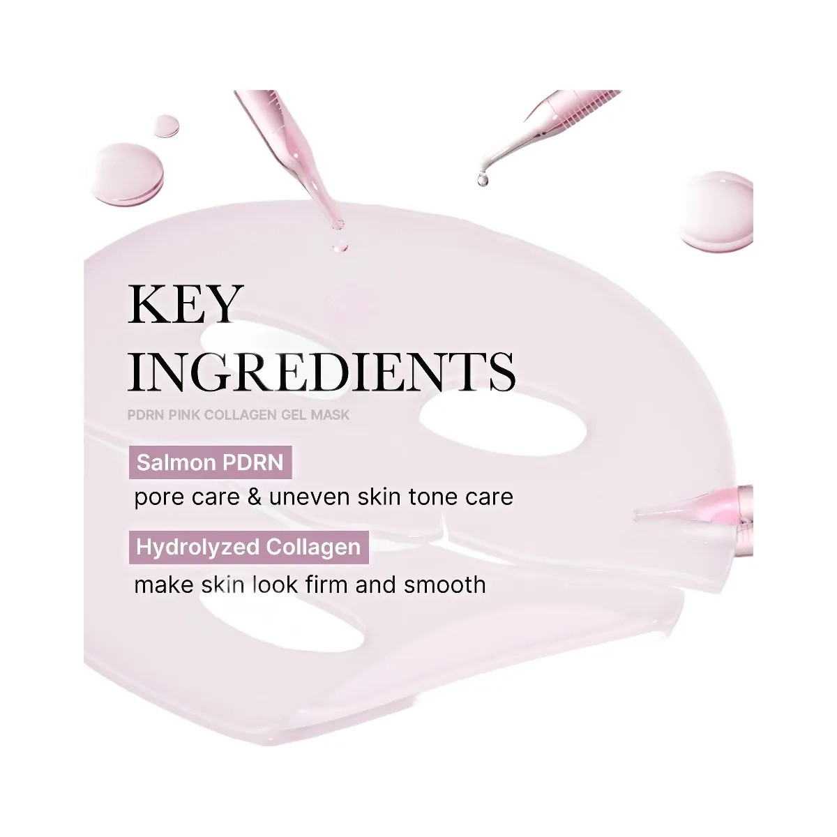 Medicube Salmon PDRN Pink Collagen Jelly Gel Mask - HypeFly India View 5