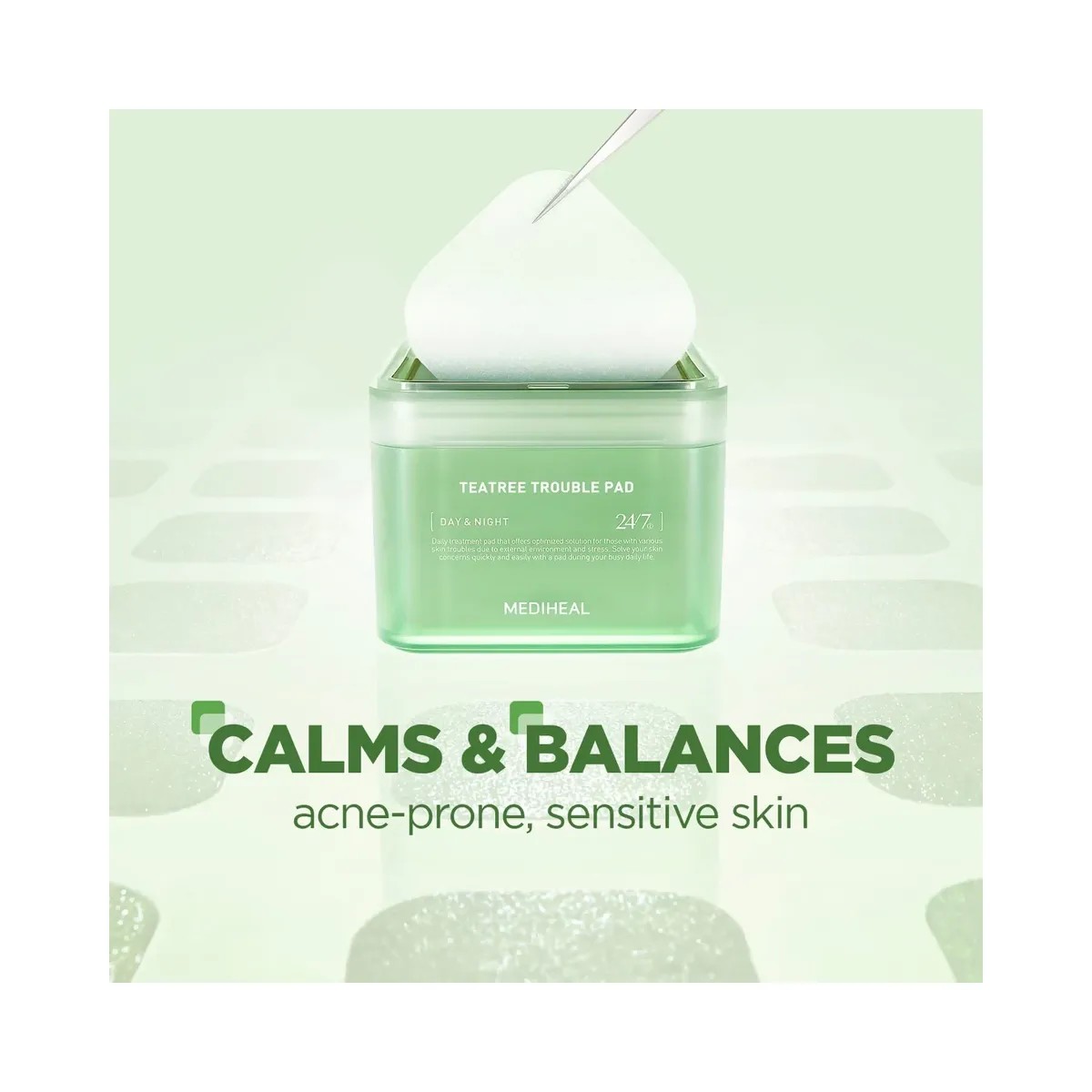 MEDIHEAL Teatree Trouble Pad - HypeFly India View 3