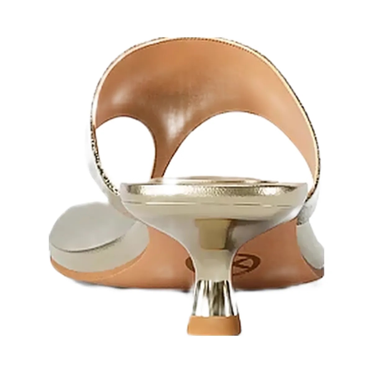 Michael Kors Anneka Metallic Thong Sandal Pale Gold - HypeFly India View 4