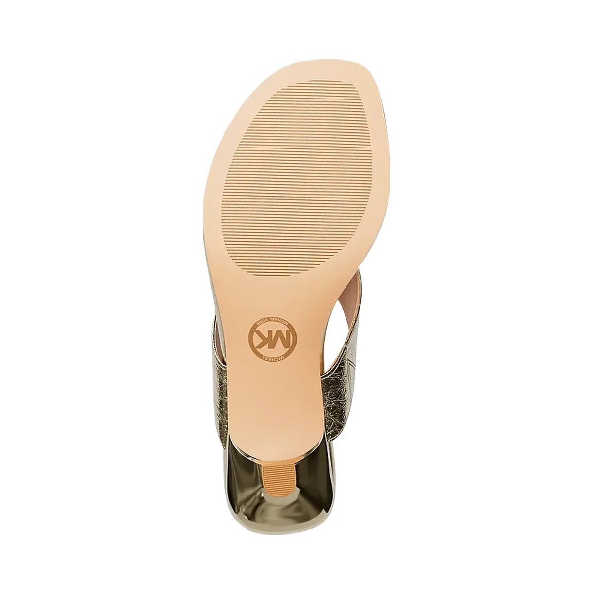 Michael Kors Anneka Metallic Thong Sandal Pale Gold - HypeFly India View 6