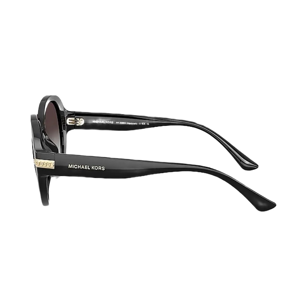 Michael Kors Aquinnah Sunglasses Black - HypeFly India View 3