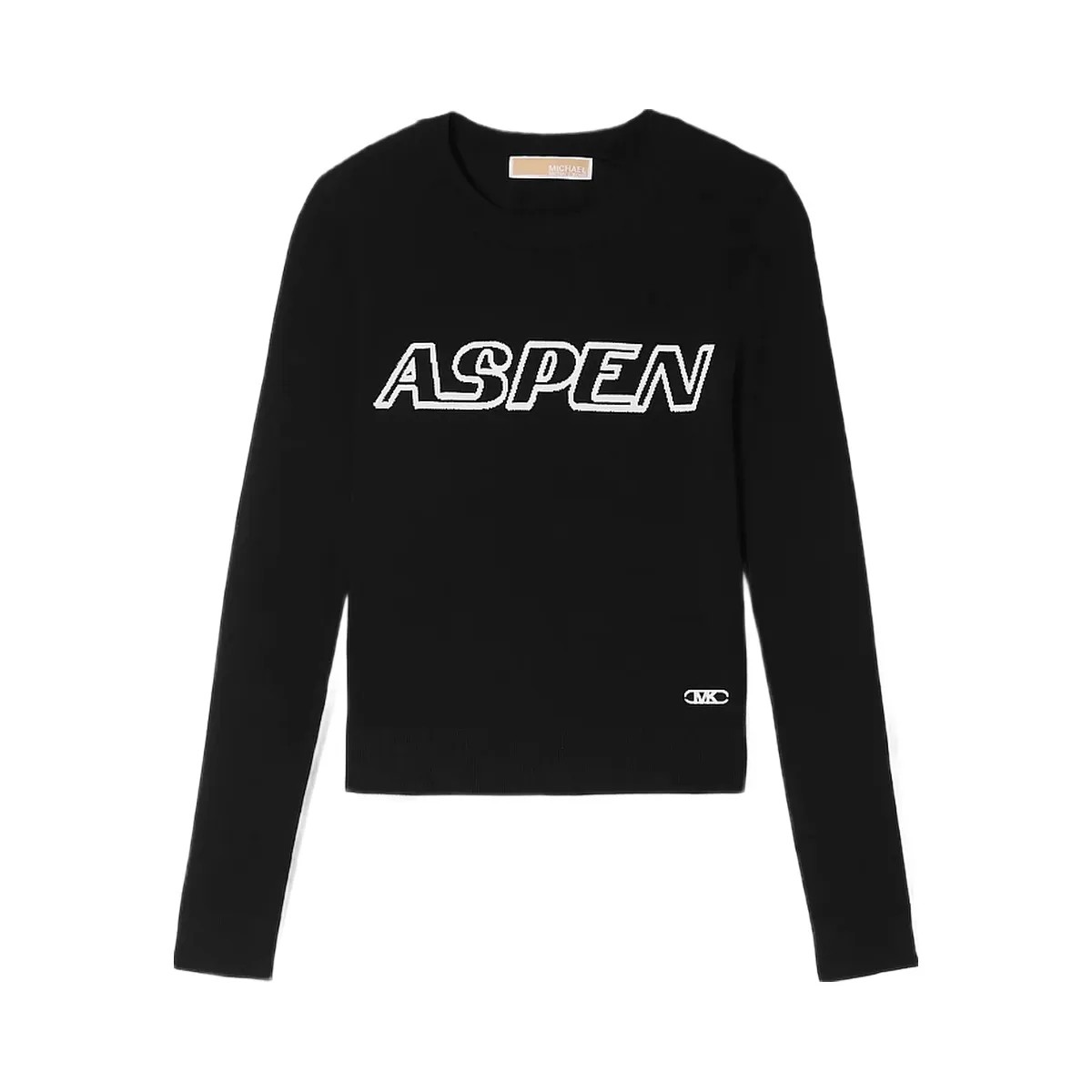 Michael Kors Aspen Sweater Black - HypeFly India View 3