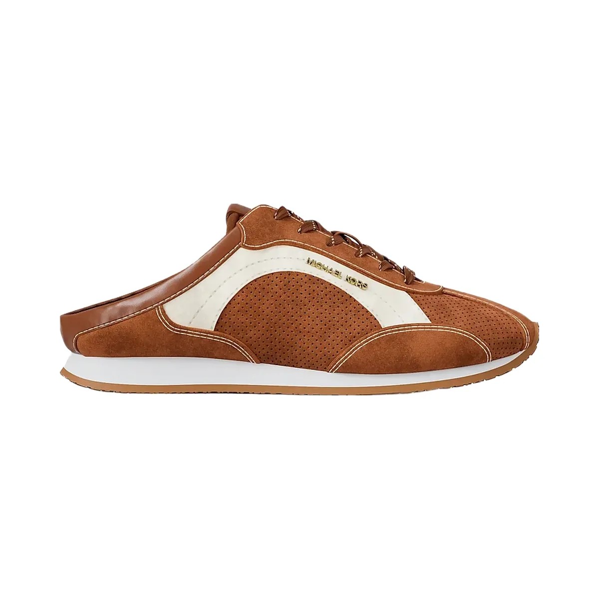 Michael Kors Avi Suede Slip-On Sneaker Luggage - HypeFly India View 2