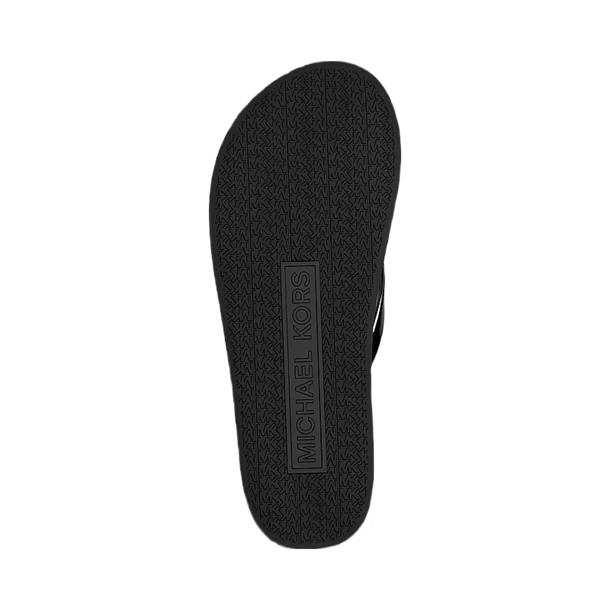 Michael Kors Bedford Logo Flip Flop Black - HypeFly India View 6