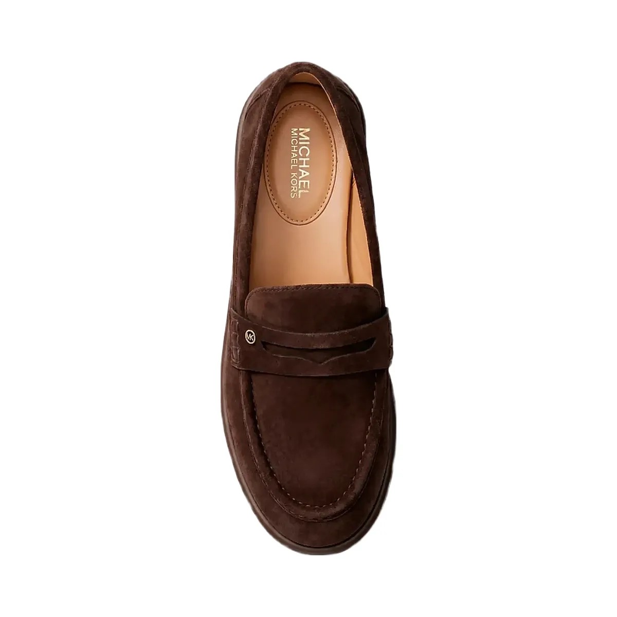 Michael Kors Bree Polyester Microsuede Loafer Nutmeg - HypeFly India View 5