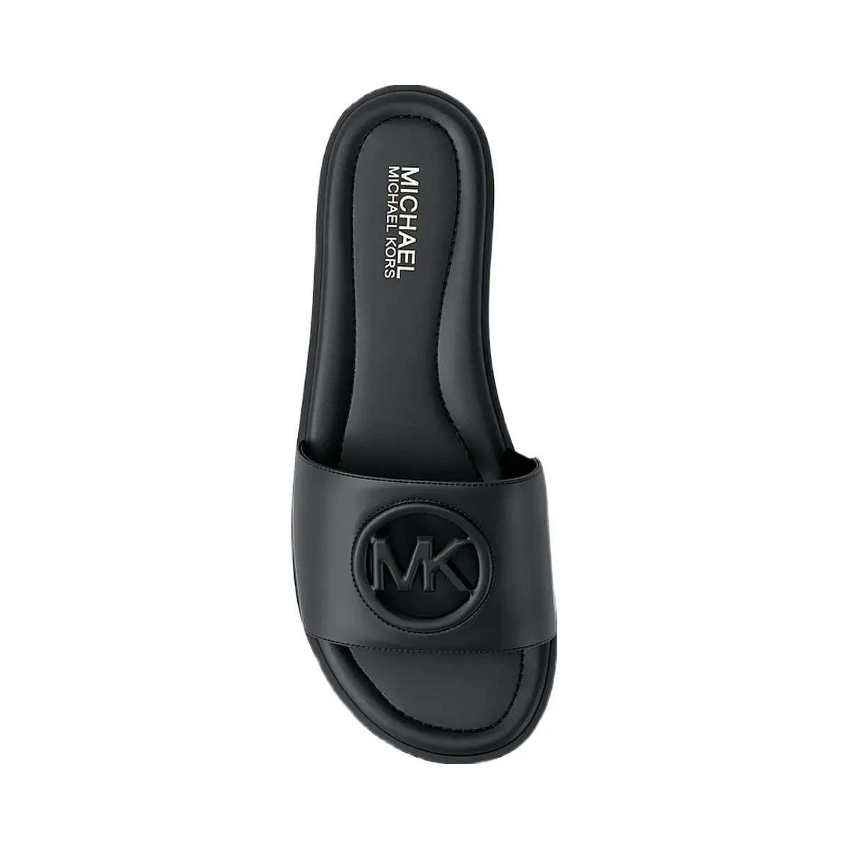 Michael Kors Carissa Slide Sandal Black - HypeFly India View 5