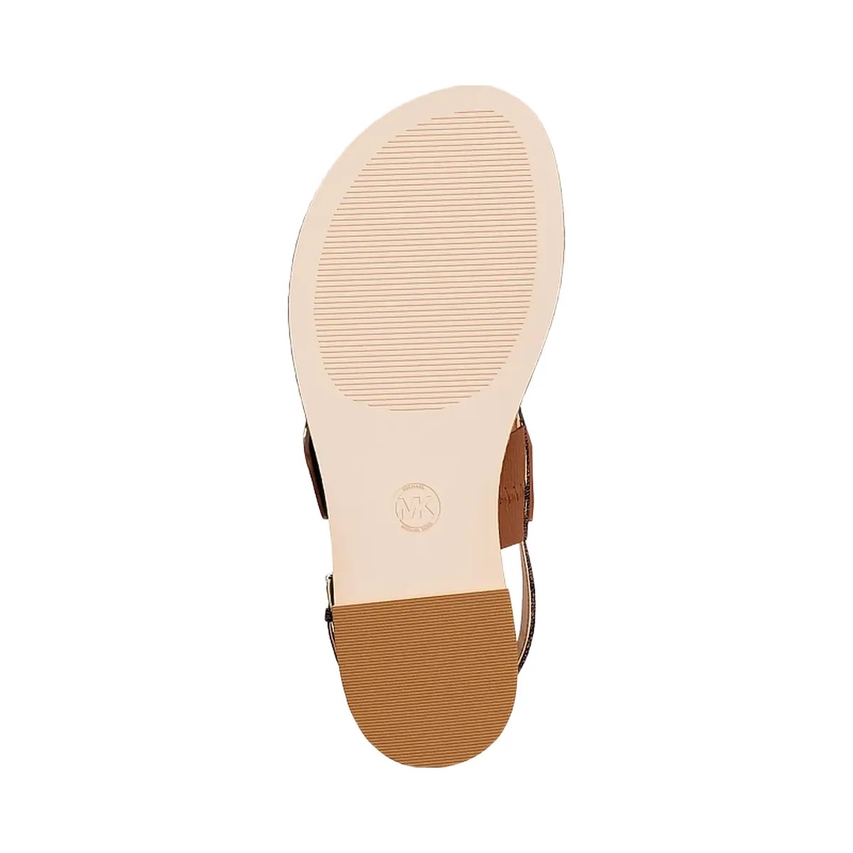 Michael Kors Carmen Signature Logo Sandal Brown - HypeFly India View 6